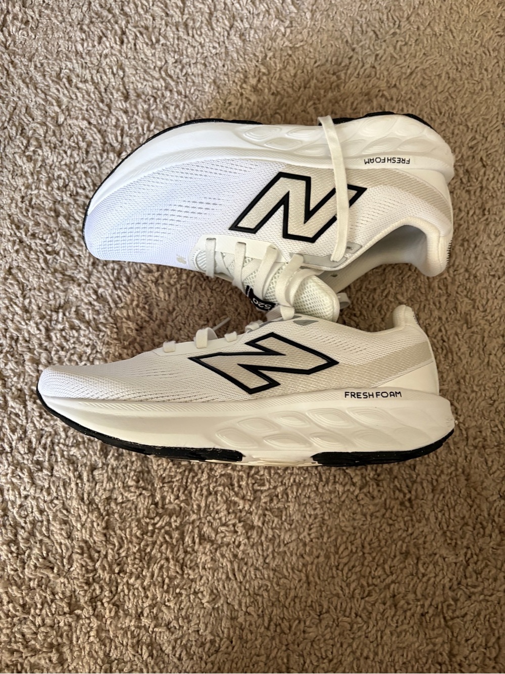 New Balance Women’s White Fresh Foam Running Shoes